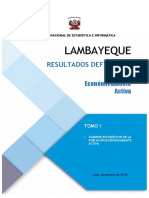 Lambayeque: Resultados Definitivos