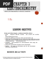 C3 Electrochemistry