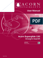 Acorn Stairlifts User Manuals 130 T700