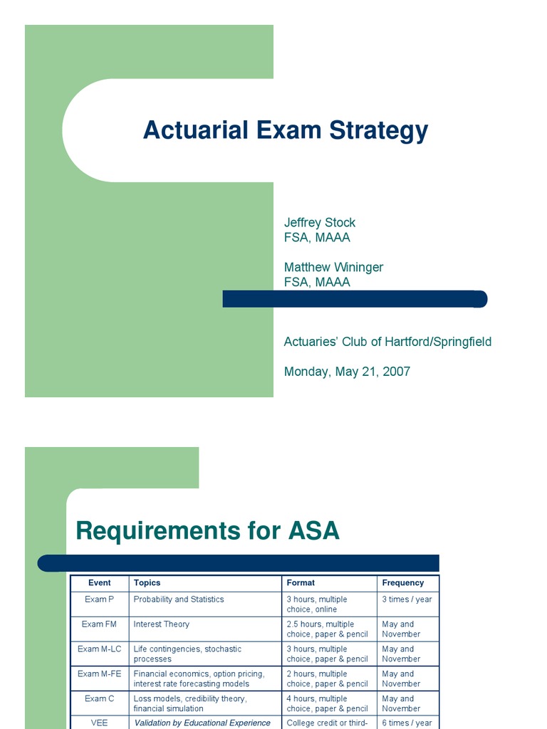 Actuarial Exam Prep Guide | PDF | Test (Assessment) | Multiple Choice