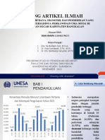 Sidang Artikel Ilmiah