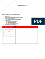 SUT Nuevo Usuario - Registro y Liquidación de Contratos