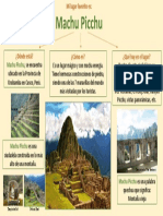 Comunicación - Afiche - Machu Picchu