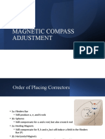 Magnetic Compass Adjustment