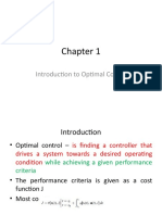 Introduction To Optimal Control