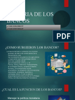 Historia y funciones de los bancos