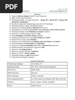 RevathyPrasadK Resume