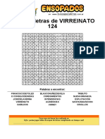 Sopa de Letras de Virreinato - 124