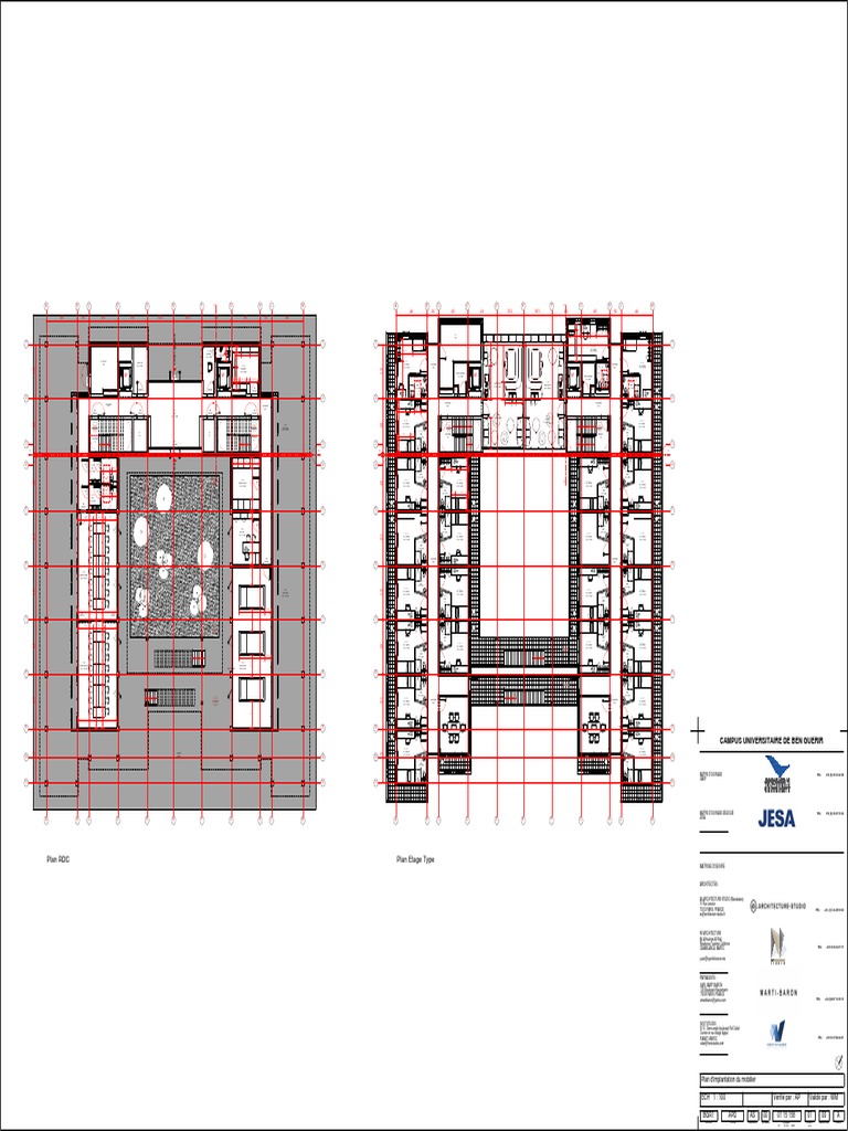 BGR1 - APD-AS-15-01-15-158-99-00 - Plan D'implantation Du Mobilier A1 ...