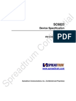 Fiden Tial: Device Specification