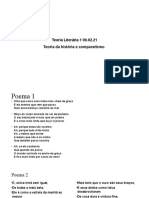 Teoria Literária e História do Egito Antigo