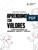 Aprendamos Con Valores 3a Edición - Iniciativa GOCA