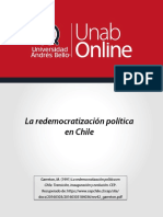 La Redemocratización Política en Chile