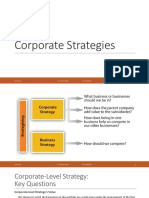 Corporate Strategies - Class