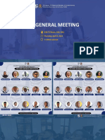 6Th General Meeting: Sub TV Room, Sub, Oau Thursday, April 6, 2022 11:00am Prompt