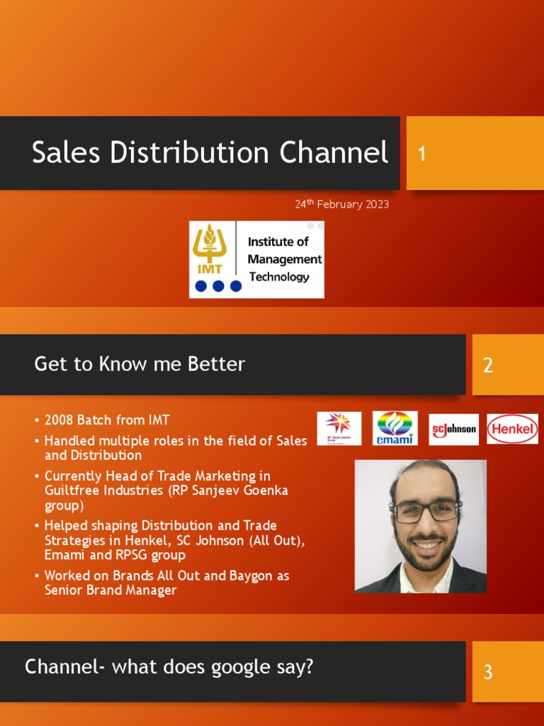 Sales distribution channel 24 february 2023 pdf search engine