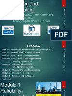 Maintenance Planning and Scheduling Masterclass - Student Handout