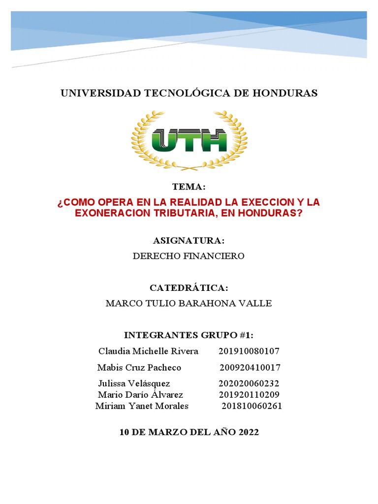 Aplicación e Impacto Del Decreto de Amnistía Tributaria (2022) . PDF