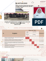 Laporan Aktualisasi: Badan Pengembangan Sumber Daya Manusia Provinsi Sumatera Utara MEDAN 2022