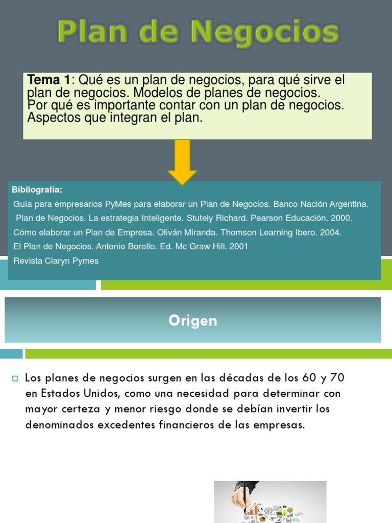 Guía para elaborar un plan de negocios | PDF | Gestión de recursos ...
