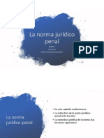 CURSO DE DERECHO PENAL UNO 6. La Estructura de La Norma Penal