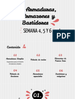 Armaduras, Armazones y Bastidores