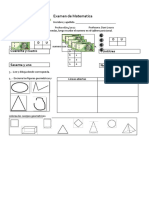 Examen de Matematica: Cuarenta y Cuatro Veintitres