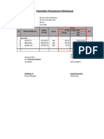 Progress Penagihan Pekerjaan