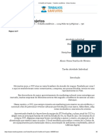 A Gestão de Projetos: Página Inicial Outras Diversos