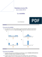 (Lez. 4) La Variabilità