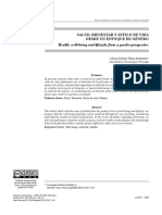 Health, Well-Being and Lifestyle From A Gender Perspective: Salud, Bienestar Y Estilo de Vida Desde Un Enfoque de Género