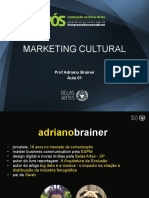 MKT Cultural - Prof Adriano Brainer - Aula 1