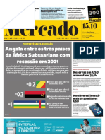 Angola prevê recessão de 0,7% em 2021 segundo FMI