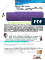 Sesión 02: Indagamos Sobre La Acción Del Jugo de Limón