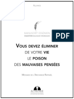 Me 2023 02 26 Raphael Vous Devez Eliminer de Votre Vie Le Poison Des Mauvaises Pensees