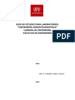 Guía de Estudio para Laboratorios. "Enfermería Gerontogeriátrica" Carrera de Enfermería Facultad de Enfermería