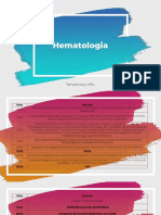 Aula 1. Componentes Sanguíneos, Hematopoese Eritropoese e Eritrócitos, Anemias Semiologia e Classificação