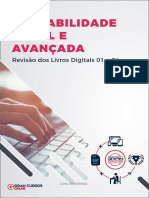 Contabilidade Geral E Avançada: Revisão Dos Livros Digitais 01 A 04