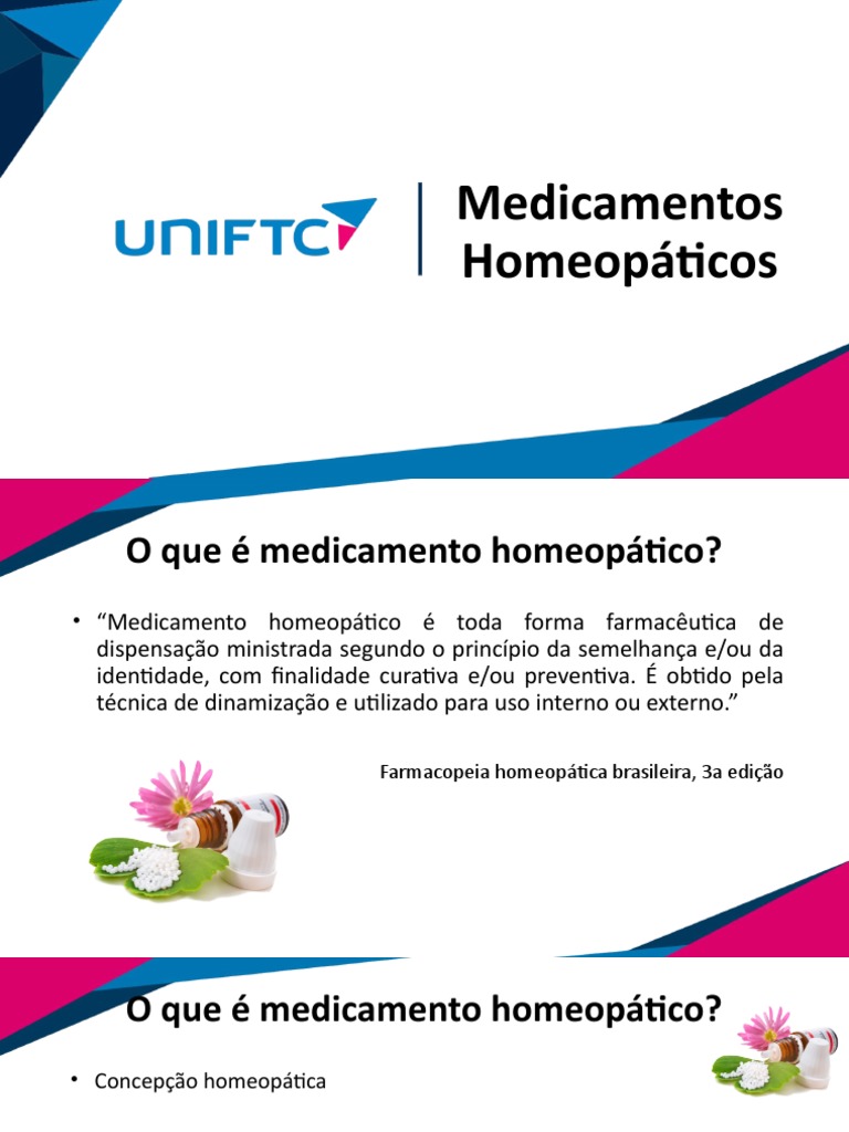 Medicamentos Homeopáticos e Suas Indicações | PDF | Homeopatia ...