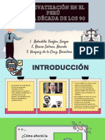 La privatización de empresas públicas en los 90 en Perú