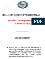 Biologia Celular y Molecular - Sesion 1