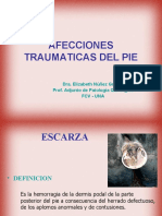 Afecciones Traumaticas Del Pie