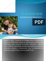 DIAGNÓSTICO Intervencion Educativa