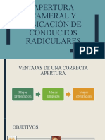 Apertura de conductos radiculares: ventajas y técnicas