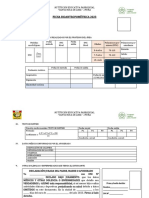 Ficha Bioantropométrica 2023: Peso Talla