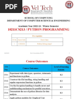 Python Programming - Unit-1