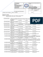 PPG-Test Question 1st QTR and Key Answer