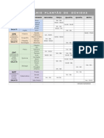 Horários de plantão de professores