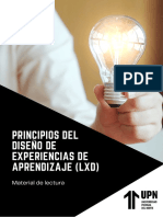 Principios Del Diseno de Experiencias de Aprendizaje (LXD)