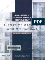 Theory of Machines and Mechanisms 4th